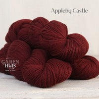 The Fibre Company Amble Yarn in the color Appleby Castle (red)