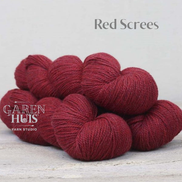 The Fibre Company Amble Yarn in the color Red Screes