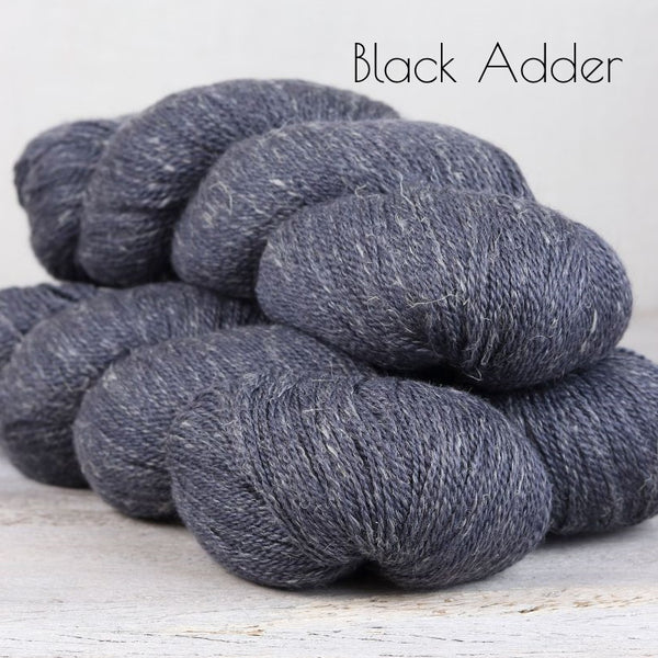 The Fibre Company Meadow Yarn in the color Black Adder