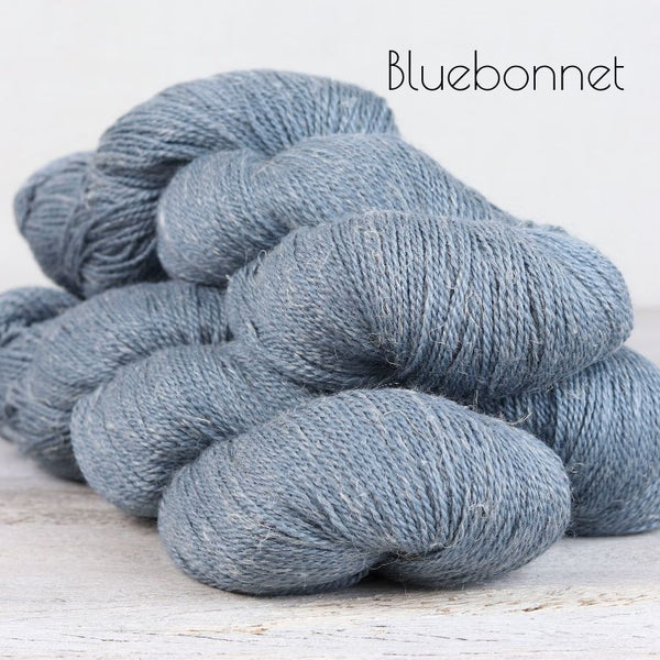 The Fibre Company Meadow Yarn in the color Bluebonnet