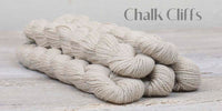 The Fibre Company Amble Yarn Mini Skein in the color Chalk Cliffs