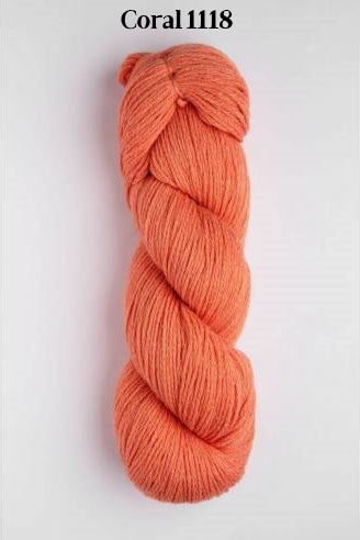 Amano Awa Yarn in the color Coral 1118