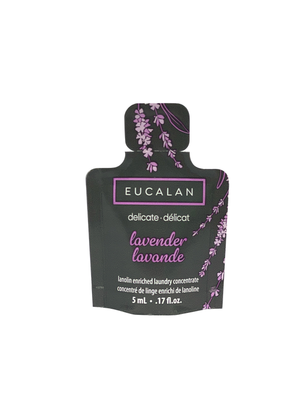 Eucalan single use pod int he scent lavender