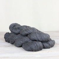 The Fibre Co. Road to China Light yarn in the color Hematite