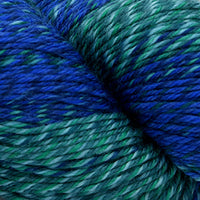 Cascade Heritage Wave yarn in the color Ocean Depths 519 (blue/green)