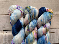 Dream in color smooshy with cashmere yarn in the color Below Horizon