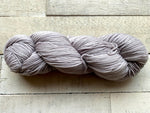 Malabrigo Sock yarn in the color Pearl (light gray)