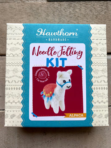 Alpaca Mini Needle Felting Kit