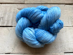 Malabrigo Lace Yarn in the color Blue Surf