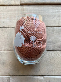 Stemless Wineglass Sheepfaced