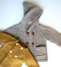 Latte Baby Coat pattern by Frogginette