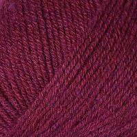 Berroco Lucca cashmere and cotton yarn in the color Cranberry 5825