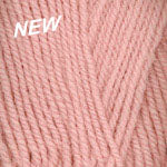Plymouth Encore Worsted Yarn in the color Petal Pink 9858