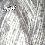 Plymouth Encore Worsted Colorspun yarn in the color Grey Spray 7200