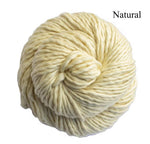 Malabrigo Noventa Hand dyed superwash merino in the color Natural (cream)
