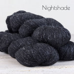 The Fibre Company Meadow Yarn in the color Nightshade