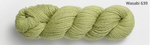 Blue Sky Fibers Organic Worsted Cotton in the color Wasabi 639