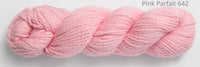 Blue Sky Fibers Organic Worsted Cotton in the color Pink Parfait 642