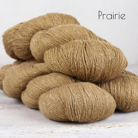 The Fibre Company Meadow Yarn in the color Prairie (tan)