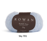 Rowan Kidsilk Haze Yarn in the color Sky 701