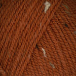 Plymouth Encore Worsted Tweed Yarn in the color T456 Spiced Pumpkin