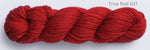 Blue Sky Fibers Organic Worsted Cotton in the color True Red 641