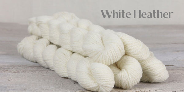 The Fibre Company Amble Yarn Mini Skein in the color White Heather