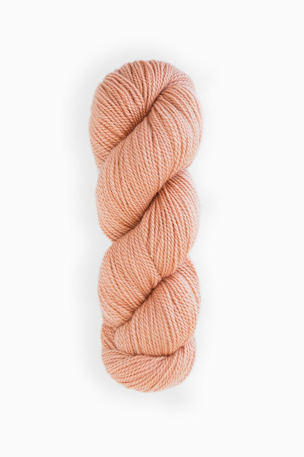 Woolfolk Tynd yarn in color number 35 light copper