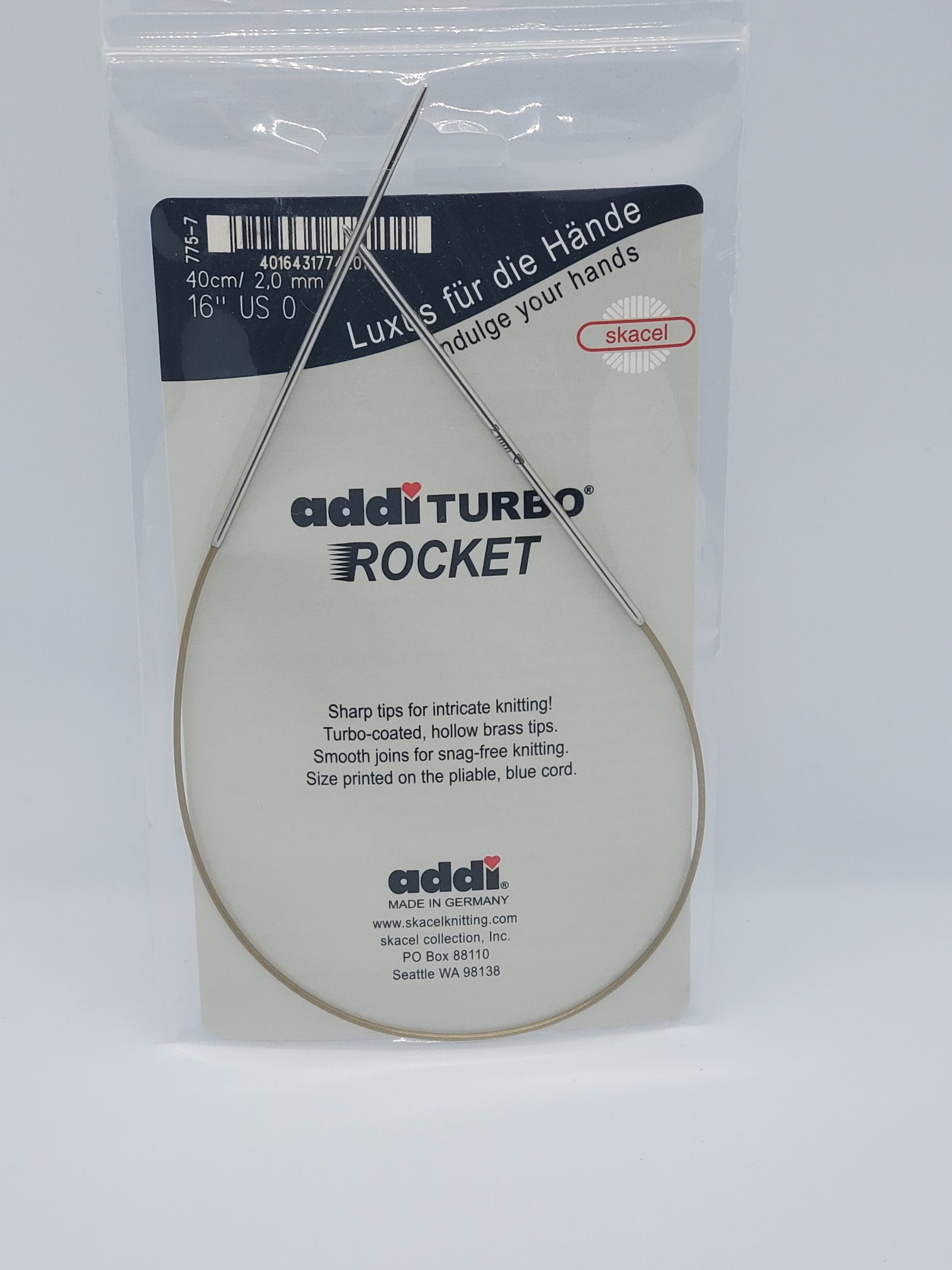 Addi Rocket Squared 16 Circular Needles US 2 (3.00 mm)
