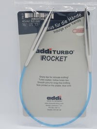 addi rocket knitting needle 16 inch circular size 13