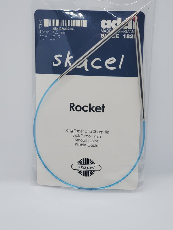 addi rocket knitting needle 16 inch circular size 7
