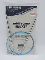 addi turbo rocket knitting needle 32" circular size US 8