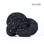 Kelbourne Woolens Lucky Tweed Yarn in the color Black