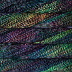 Malabrigo Arroyo yarn in the color Secret 251