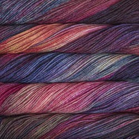Malabrigo Arroyo yarn in the color Aniversario 005