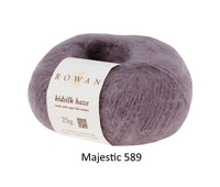 Rowan Kidsilk Haze Yarn in the color Majestic 589
