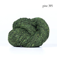 Kelbourne Woolens Lucky Tweed Yarn in the color Pine