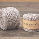 Appalachian Baby Cotton Yarn in the color Silver