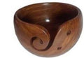 Indian Rosewood Yarn Bowl
