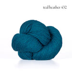 Kelbourne Woolens Scout Yarn in the color Teal Heather